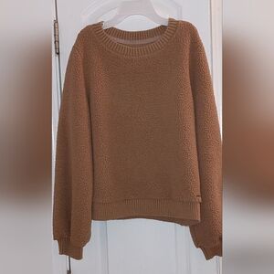 Abercrombie & Fitch Warm Tan Crew Neck Sweater